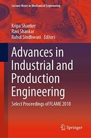 Cover: Advances in Industrial and Production Engineering