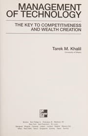 Cover: Management of Technology