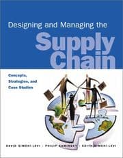 Cover: Designing and Managing the Supply Chain